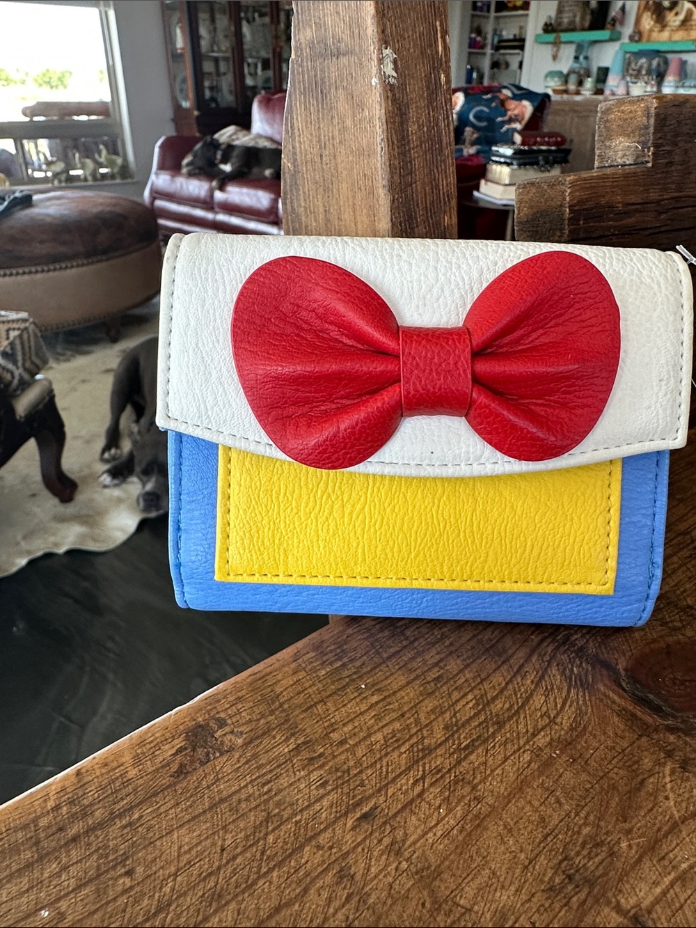 LOUNGEFLY DISNEY SNOW WHITE COSPLAY WALLET PURSE